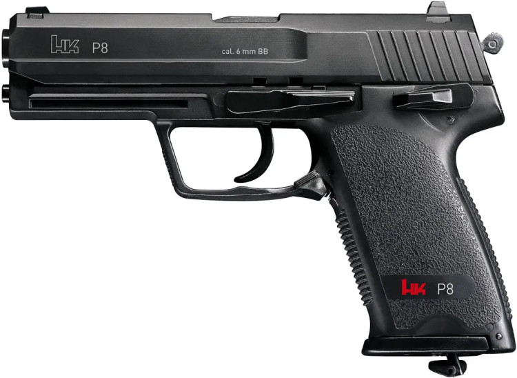 Пистолет страйкбольный Umarex Heckler&Koch P8 СО2 кал. 6 мм ВВ
