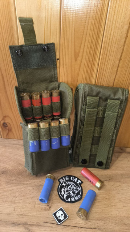 Подсумок-патронташ на 25 патронов на креплении молле