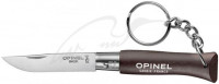 Нож Opinel Keychain №4 Inox. Цвет - коричневый Нож Opinel Keychain №4 Inox. Цвет - коричневый