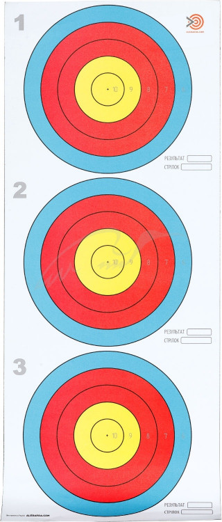 Мишень Алебарда FITA 20х3 для лука