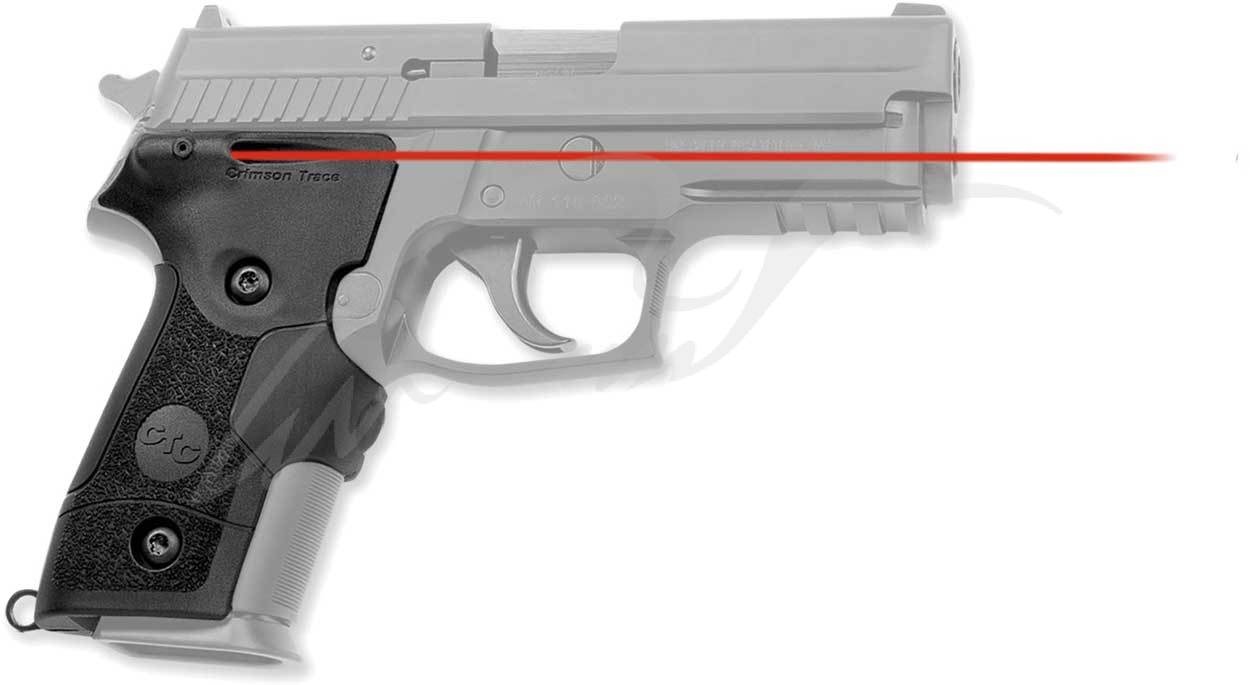 Лазерний целеуказатель Crimson Trace LG-429 на рукоять для SIG SAUER P229. Колір - Червоний