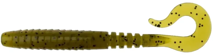 Силикон FishUP Vipo 4.3" #074 - Green Pumpkin Seed (7шт/уп)