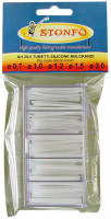 Кембрік силіконовий Stonfo 30-5 Box Clear Silicone Tube Big діам. 0.7-1.0-1.2-1.5-2.0mm