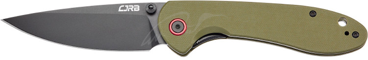 Нож CJRB Feldspar Black Blade Green