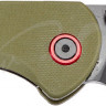Нож CJRB Feldspar Black Blade Green