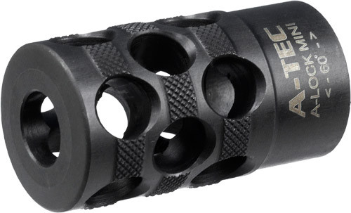 Дульный тормоз-компенсатор A-TEC Mini Muzzle Brake универсальный быстросъемный. Резьба - A-Lock Mini