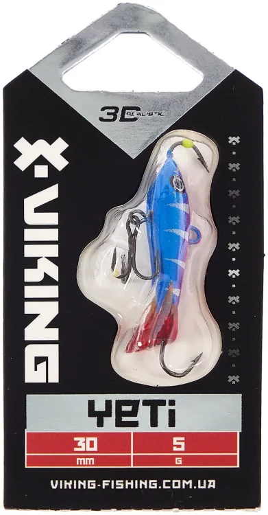 Балансир Viking Fishing Yeti Ice Jig 30mm 5.0g #9 Strange Perch