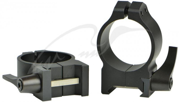Кільця швидкознімні Warne Maxima Quick Detach Ring. d - 30 мм. Medium. Weaver/Picatinny