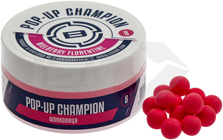 Бойли Brain Champion Pop-Up Mulberry Florentine (шовковиця) 12mm 34g