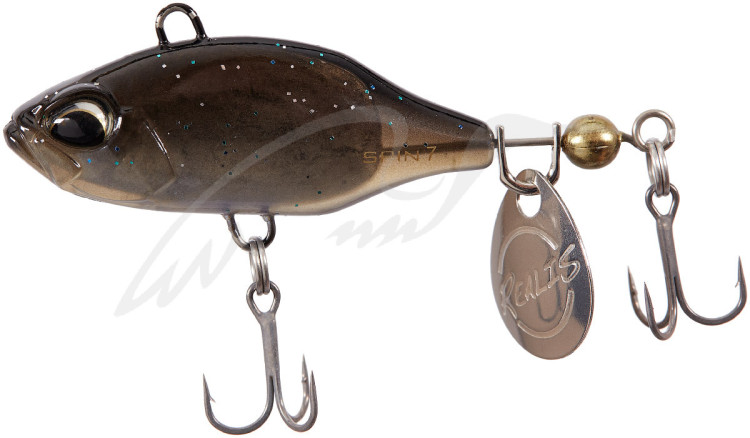 Тейл-спінер DUO Realis Spin 38mm 11.0g CCC3226 Black Smokey Shad