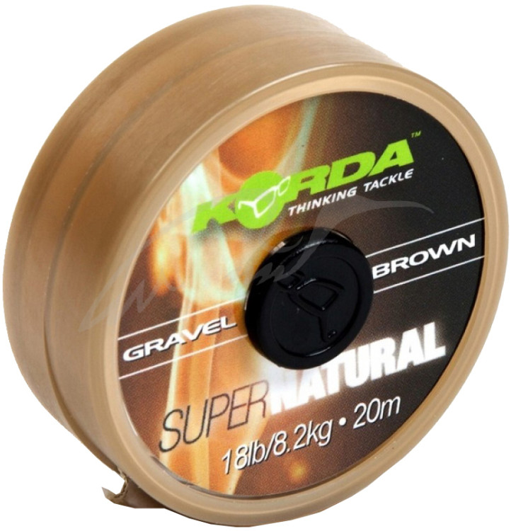 Повідковий матеріал Korda Super Natural 20m 18lb Weedy Green