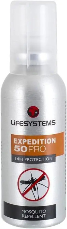 Средство от насекомых Lifesystems Expedition 50 Pro 100ml Средство от насекомых Lifesystems Expedition 50 Pro 100ml