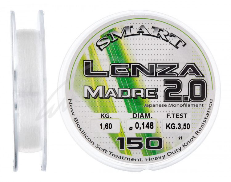 Волосінь Smart Lenza Madre 2.0 150m 0.125mm 1.2kg Волосінь Smart Lenza Madre 2.0 150m 0.125mm 1.2kg