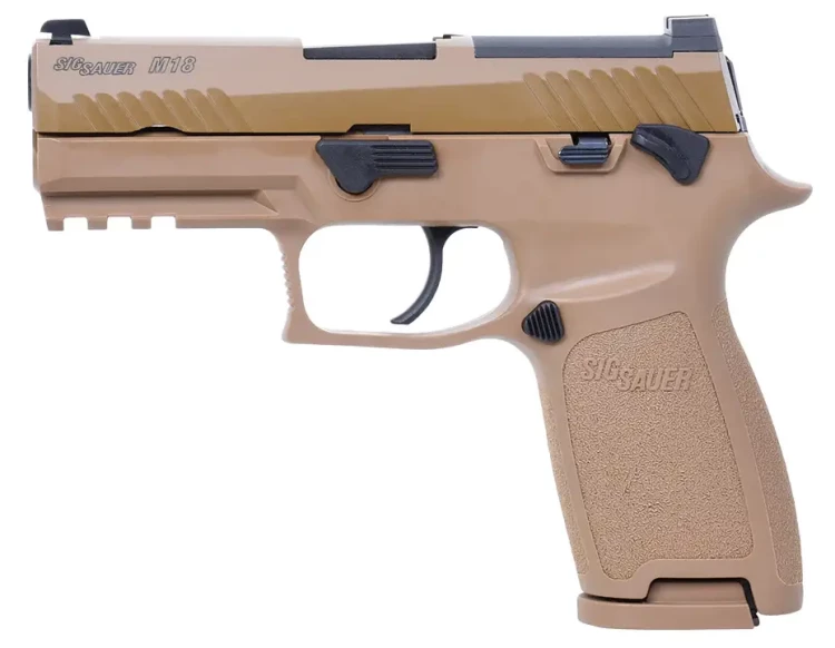 Пистолет страйкбольный Sig Sauer Air ProForce P320-M18 Gas. кал. 6 мм. Tan