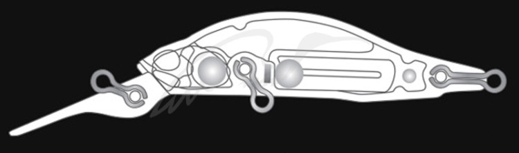 Воблер DUO Realis Rozante Shad 57MR 57mm 4.8g ACC3008 (1.5-2.0m)