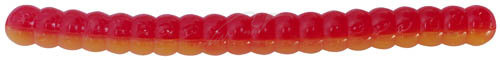 Силікон Big Bite Baits Trout Virus 1" Red/Yellow
