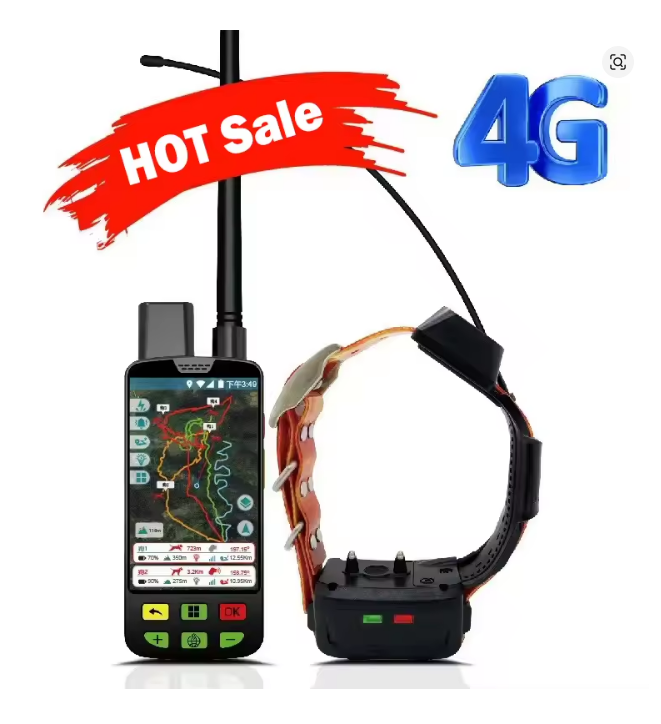 GPS нашийник для мисливських собак eSEEK 54 — трекер з навігатором, до 15 км, VHF + GSM