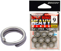 Кольцо заводное Decoy Split Ring Heavy #11 300lb (8 шт/уп)