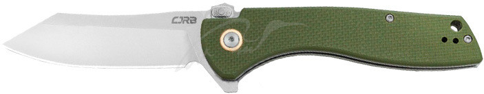Нож CJRB Kicker G10 Olive