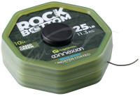 Поводковый материал RidgeMonkey Connexion Rock Bottom Tungsten Semi Stiff Coated Hooklink Camo Green 10m 25lb