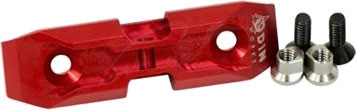 Низкопрофильный адаптер для сошек ODIN K-Pod на базу крепления KeyMod Цвет - Красный