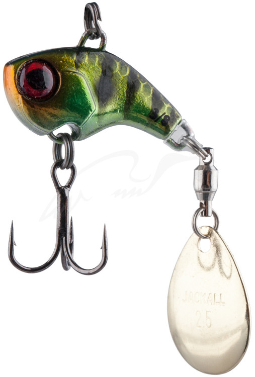 Тейл-спиннер Jackall Deracoup 1/4oz HL Gold Gill Тейл-спиннер Jackall Deracoup 1/4oz HL Gold Gill