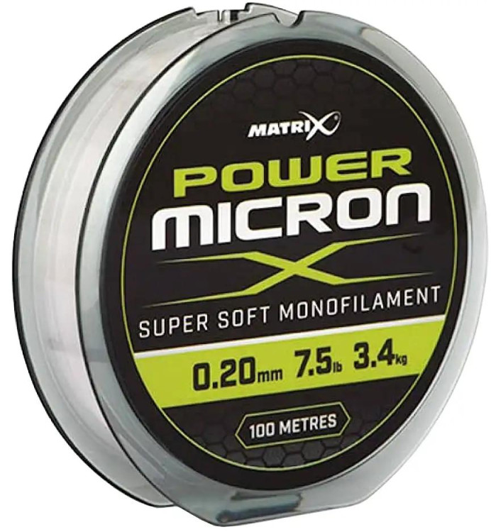 Волосінь Matrix Power Micron X 100m 0.09mm 2.0lb/0.9kg