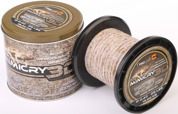 Леска Prologic Mimicry Water Ghost XP 1000m (Camo) 0.35mm 21lb/9.8kg