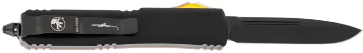 Нож Microtech Ultratech Ultem Drop Point DLC Signature Serie