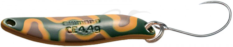 Блесна Shimano Cardiff Slim Swimmer CE Camo Edition 3.6g #24T Mustard Green Camo