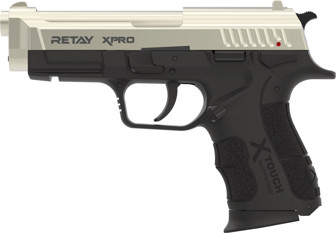 Пистолет стартовый Retay XPro, 9мм. ц:satin
