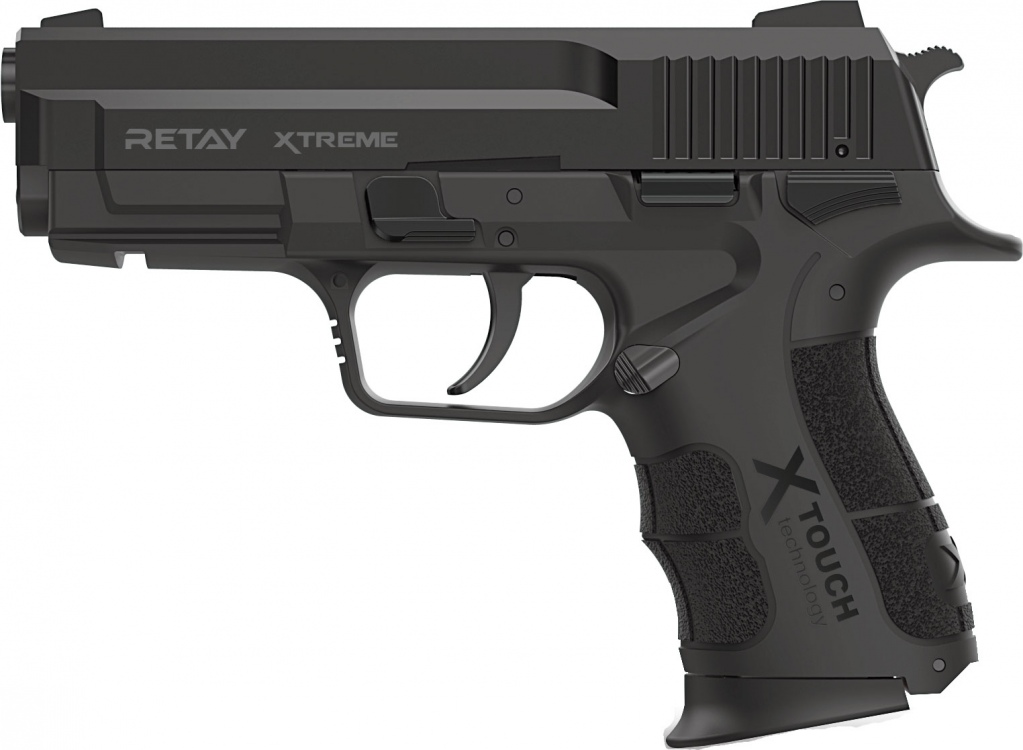 Пистолет стартовый Retay XTreme, 9мм. ц:black