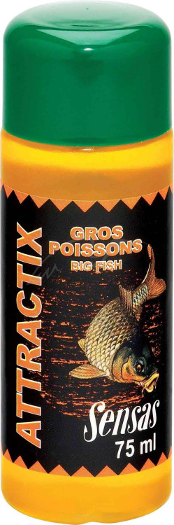 Добавка Sensas Attractix Carp & Big fish 75ml