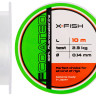 Флюорокарбон X-Fish FCoated 10m 0.14mm 2.3kg