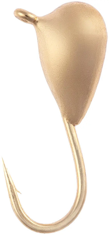 Мормышка вольфрамовая Viking Fishing Drop 0.46g 3mm Gold (5ш)