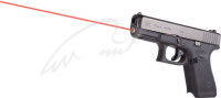 Целеуказатель лазерный LaserMax встраиваемый для Glock 19 Gen5. Красный