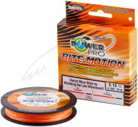 Шнур Power Pro Bite Motion (Orange Black) 150m 0.13mm 18lb/8.0kg