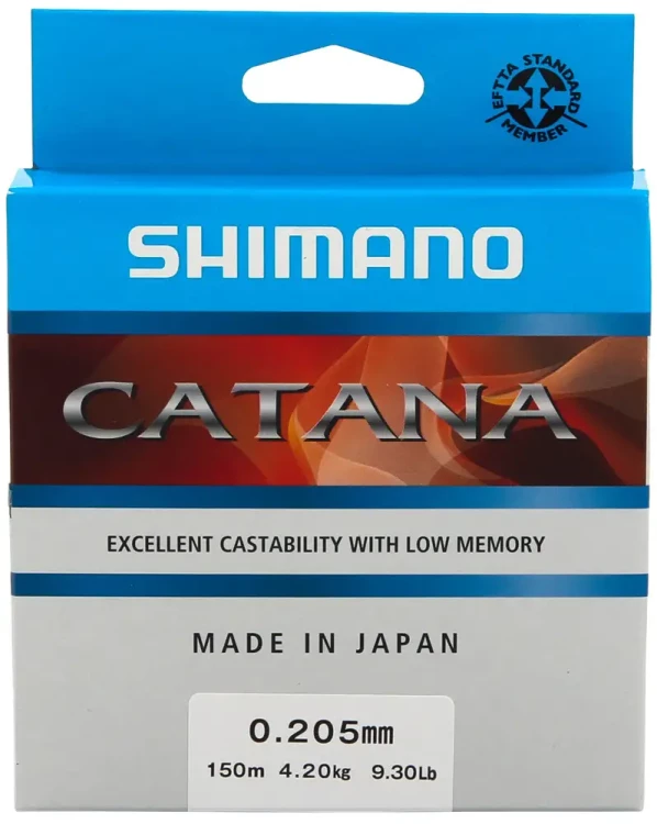 Леска Shimano Catana 150m 0.225mm 5.4kg Леска Shimano Catana 150m 0.225mm 5.4kg