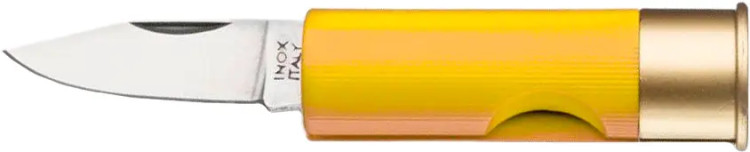 Нож Old Bear "Gauge12" Cartridge Knife Yellow