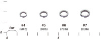 Кільце заводне Decoy Split Ring Medium #4 50lb (20 шт/уп)