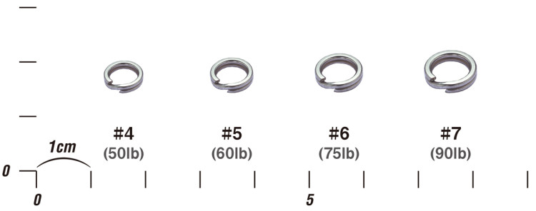 Кільце заводне Decoy Split Ring Medium #4 50lb (20 шт/уп)